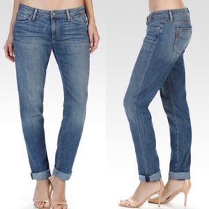 PAIGE Skinny Jeans in Medium Blue Wash